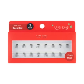 CCAMBBAK Partial False Eyelashes Eyelash Extensions Semi-Permanent Idle Eyelash Type 0.3 - 0.5 inches (8 - 12 mm), Matsueku Self False Eyelashes, Natural, Popular, DIY False Eyelashes (0.5 inch (12