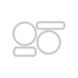 Sizzix Clear Stamps w/Framelits Die Thankful Sentiments by 49 and Market