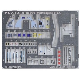 プラッツ 航空自衛隊 F-2A用 エッチングパーツ プラモデル用パーツ M48-7