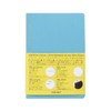 Nitoms S4110 STALOGY Notebook, A5, Squared, 1/2 Ear, Blue
