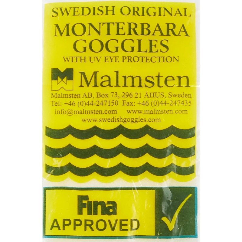 Malmsten Swedish Goggles Standard Goggles - Smoke,