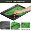 Kasinali Golf Hitting Mats Practice Mat Outdoor Indoor Training Chipping