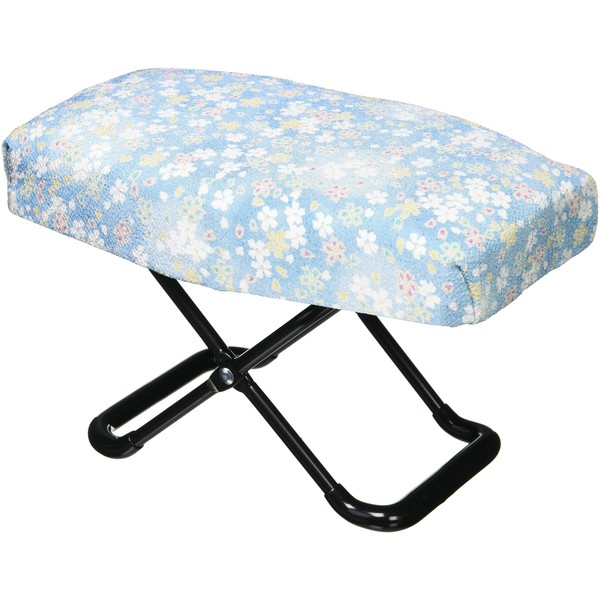 Rei Seiza Chair, Foldable, Portable, Standard Size, Drifting Flowers