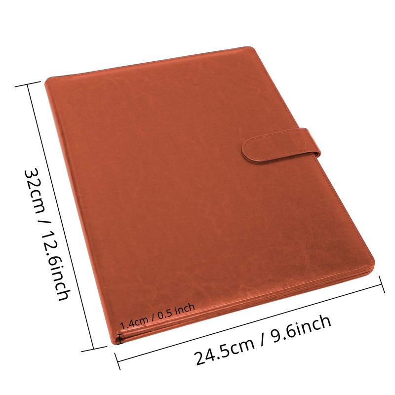 GraduatePro Writing Case A4 Clipboard Folder with Magnetic Closure, Organiser
