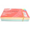 Silvine Coloured Record Cards 5" x 3" Ruled Flash Cards