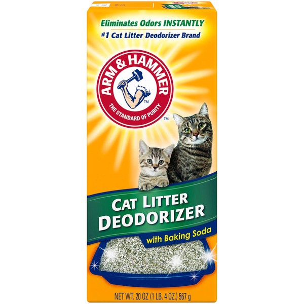 Arm & Hammer Cat Litter Deodorizer, 20 Oz, Orange 1.25