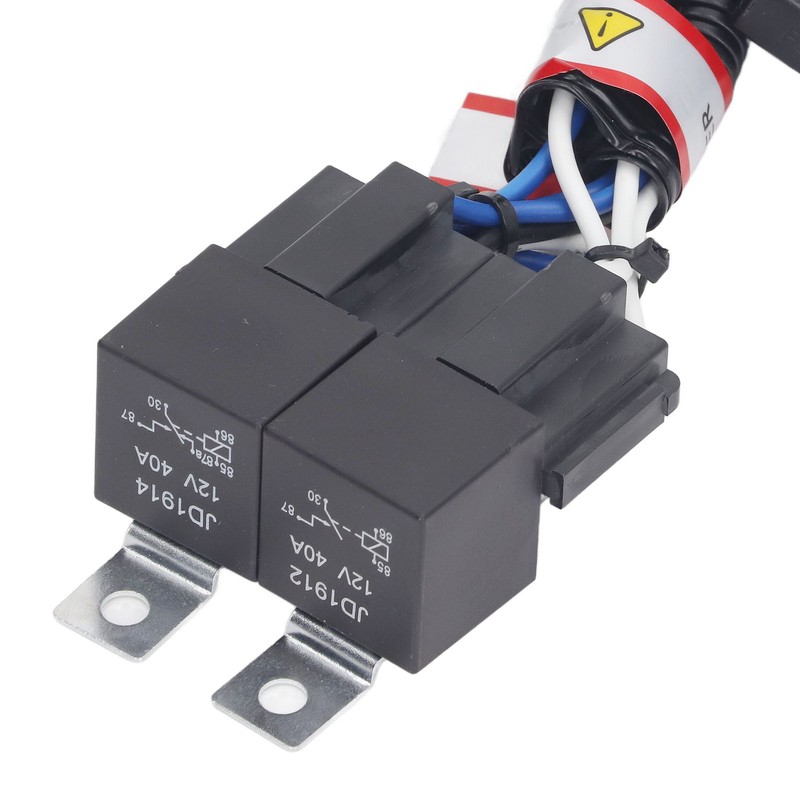 H4 Headlight Relay Harness High Temperature Resistant Ceramic Socket H6054