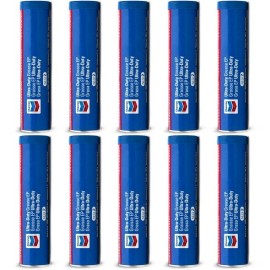 Chevron 10 Pack of Chevron Ultra Duty EP #2 Red Grease NLGI (10) 14oz tubes