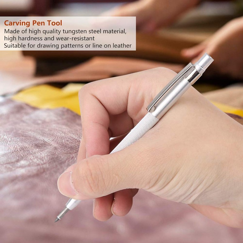 Portable Engraving Pen Precision Tungsten Steel Craft Positioning Stroke Tool