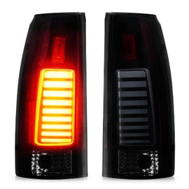 Cenfeild LED Tail Light Assembly Fit for Chevy & GMC C/K 1500 88-99, C/K 2500 3500 88-00, C1500 C2500 Suburban 92-99, for Silverado 94-98, Tahoe 95-99, Blazer 92-94, for Yukon 92-00, Smoked Lens