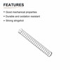 DTGN 0.5 x 5 x 40 mm (DxADxL) Compression Spring