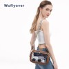 Wuflyover Clear Purse for Women, Clear Bag for Stadium Events,