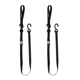 MotoTote SafeLoop Cam Buckle Tie Downs (2,160 lbs. Breaking Load Limit) - Innovative, Locking Straps for Motorcycles & Electric Bikes