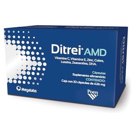 Ditrei AMD cápsulas caja c/32 suplemento alimenticio
