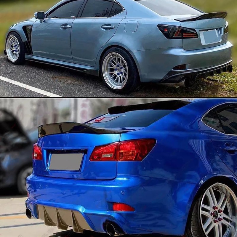 Mactoom Rear Trunk Spoiler Wing Compatible with Lexus IS250 IS350