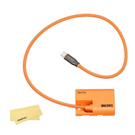 ZGCINE USB-C PD to LPE6 Dummy Battery Cable for Canon EOS 5D II 5D III 5D IV 6D 6D II 7D 7DII 60D 70D 80D 90D XC10 R R5 R6 R5C R7 R6 II- 60CM/1.97FT