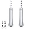 NewZC 2 Sets Light Pull Chain Teardrop Extension with Ball