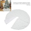 Christmas Tree Skirt Multi Purpose Elegant Appearance Soft Comfortable Xmas
