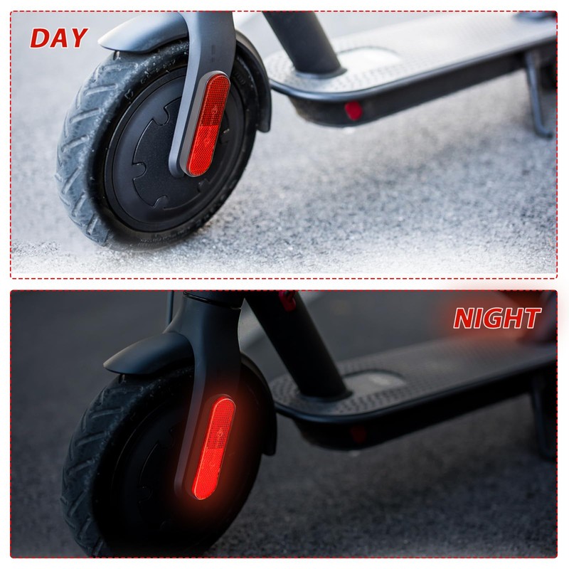 BANTI Reflectors Cat's Eye Rear Reflector Pendant Set for Bicycle