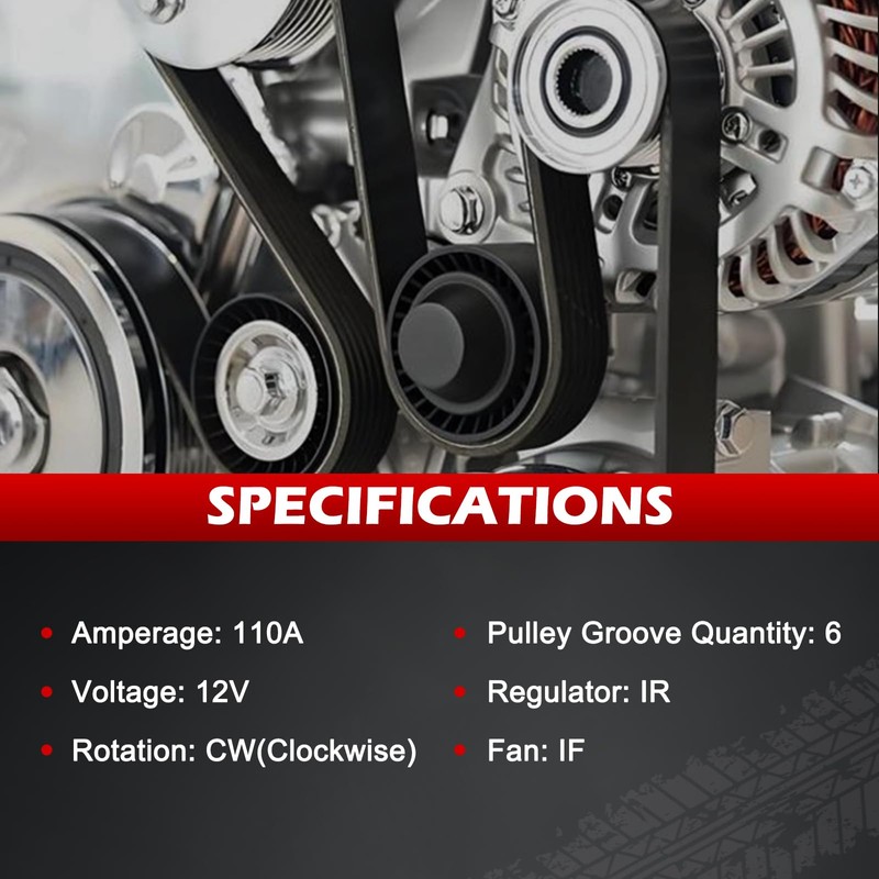 11491 Alternator for Sonata 2010 L4 2.4L, for Sonata 2011-2013