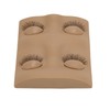 Lash Mannequin Head 2 Pairs Removable Replacement Eyes 3D Simulation
