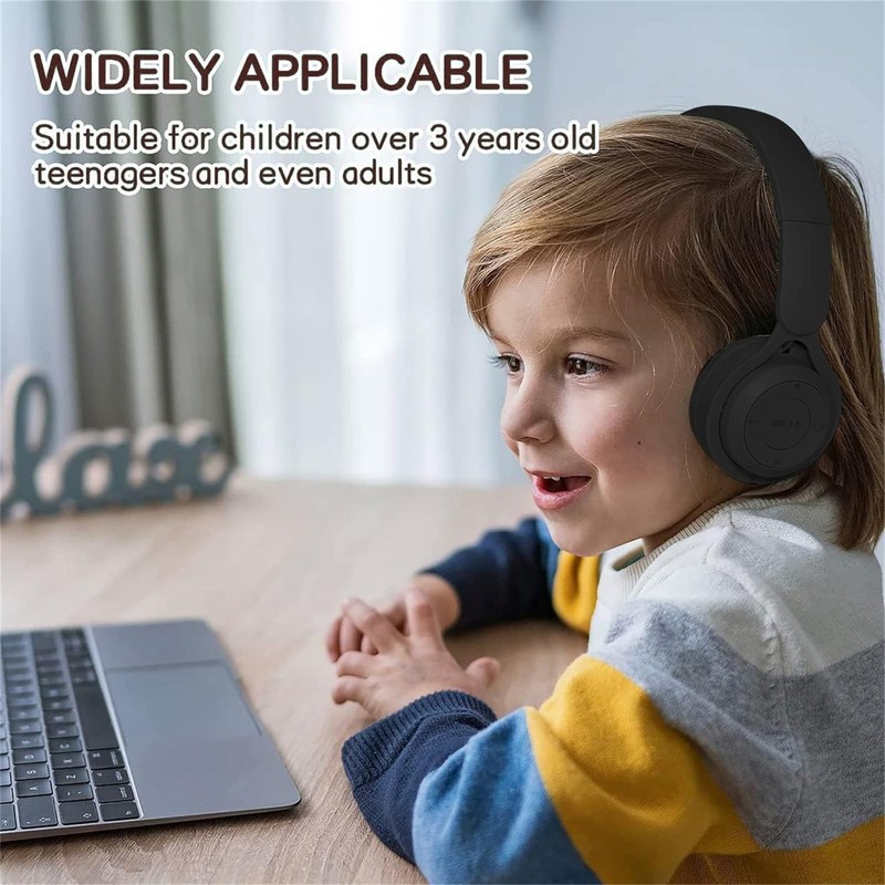 Bluetooth Headphones Over Ear, Kids Bluetooth 5.0 Wireless Headphones for