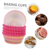 BUGUUYO 600pcs Paper Cupcake Wrappers Small Muffin Liners Greaseproof Baking