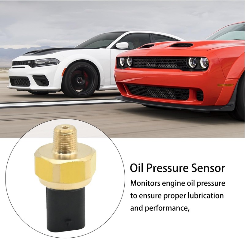 Hoypeyfiy 68334877AA Oil Pressure Sensor, Replacement for Chrysler 300, Replacement