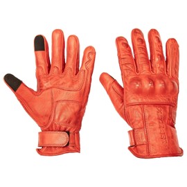 ASPIDEX Motorcycle Leather Gloves Summer Vintage Style Cafe Race (XXL)