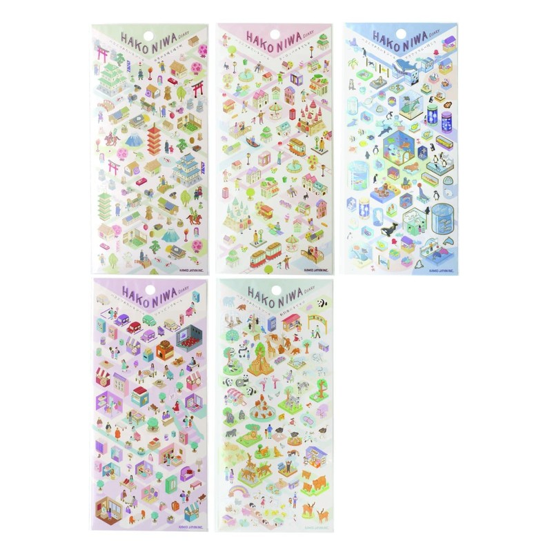 HAKONIWA/Hakoniwa Diary Sticker [Shopping Mall] Cute 208005