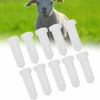10pcs Lamb Special Nipple Teats Replacement Goats Sheep Cow Milk