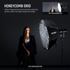 NEEWER 35.4'' Octagonal Softbox, Quick Release Parabolic Soft Box with