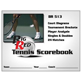 Blazer Athletic Tennis Scorebook