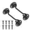 Barn Door Lock, 2 Pack 4” Barn Door Latch, Heavy