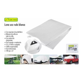Lion Tools Lona Uso Rudo 3x3 Metros Color Blanca