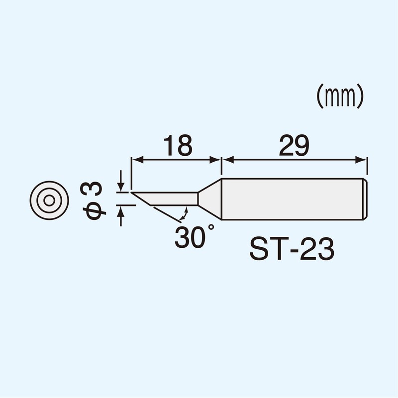 Soldering Iron Tip ST-23 for Engineer SK-40 Series