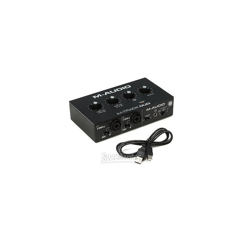 M-Audio M-Track Duo USB Audio Interface