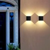 Mille Lucciole 2 Pack LED Outdoor Wall Lights Exterior/Interior, Up