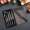Rxsdfdi Knife Set, 6 Pieces Kitchen Knives Set with Anti-Rust