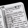 Ieron Mac OS Shortcut Keys Stickers, Residue-Free Vinyl Stickers for