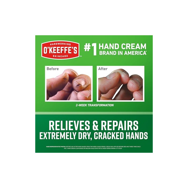 O'Keeffe's Working Hands - Crema de manos, tamaño económico, 193
