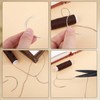 5 Rolls Professional Hair Extension Tools Hair Weaving Thread Hair