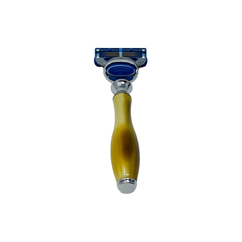 5 Blade Horn Razor with Chrome -- From GBS