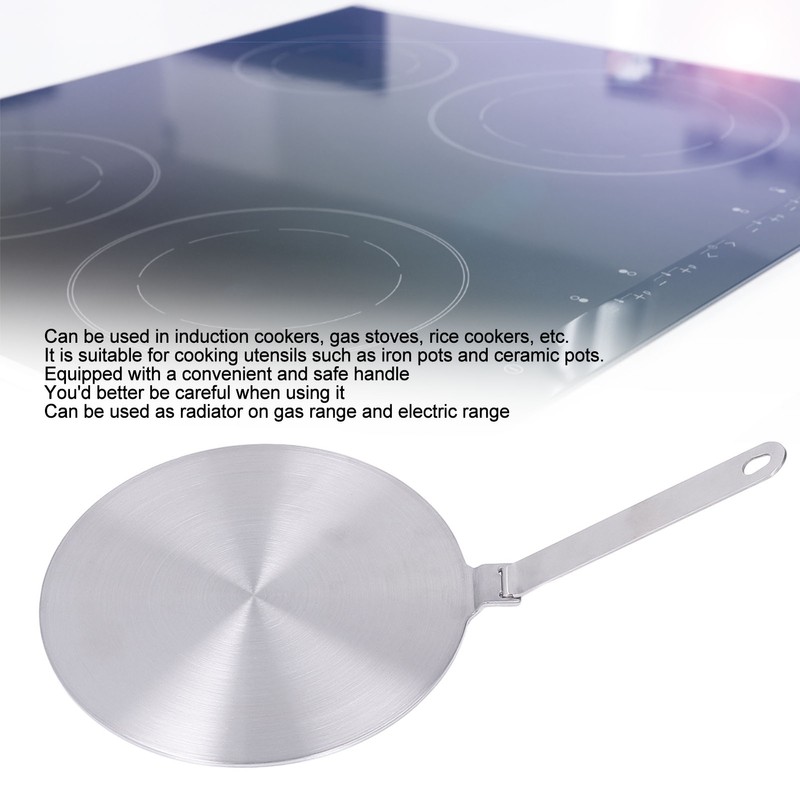 Kitchen Heat Diffuser Stainless Steel With Handle Heat Induction Cooker