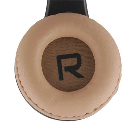 PowerLocus - Auriculares Bluetooth sobre la oreja, auriculares inalámbricos plegables, estéreo de alta fidelidad, orejeras de espuma viscoelástica suave, ligero, micrófono integrado y modo con cable