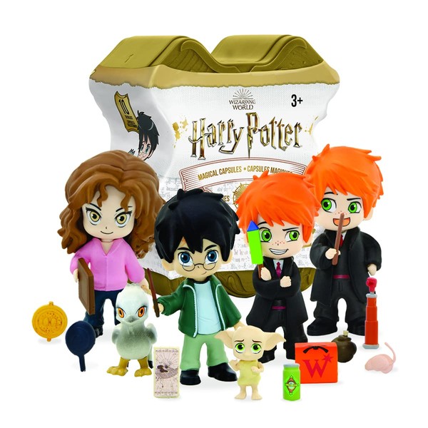 YuMe - Harry Potter - Capsules Magiques Aléatoires - Série 3 - 10 Figurines à Collectionner