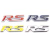 3D RS Emblem Front Grill Badge Decal Sticker Logo for