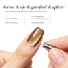 CHERIMOYA Esmalte de Uñas de Gel Ojos de Dorado Marrón