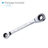 CoCud Double Box End Reversible Ratcheting Wrench, Metric 8 by