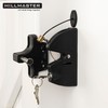 Key Lockable 2 Way Gate Latch with Spring Loaded Pull